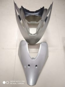 Buy FRONT NOSE WITH FRONT SHIELD UPPER SCOOTY PEP PLUS (SILVER) ZADON on  % discount