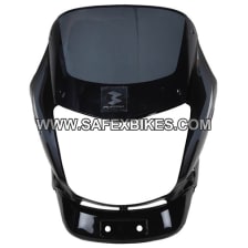 Buy FRONT FAIRING (VISOR) PLATINA UB WITH OET GLASS ZADON on 0 % discount