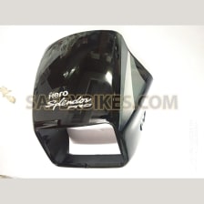 Buy FRONT FAIRING (VISOR) SPLENDOR PRO UB BLACK/SILVER ZADON on  % discount