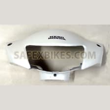 Buy FRONT FAIRING (WHITE) (VISOR) PLEASURE ZADON on  % discount