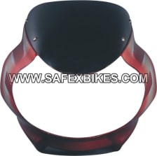 Buy FRONT FAIRING (VISOR) DISCOVER DTSI UB WITH OET GLASS ZADON on  % discount