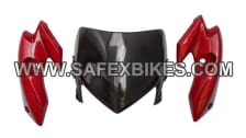 Buy FRONT FAIRING (VISOR) HUNK OM SET OF 3 ZADON on  % discount