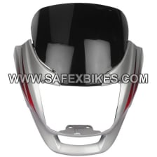 Buy FRONT FAIRING (VISOR) SUPER SPLENDOR LATEST UB WITH OET GLASS ZADON on  % discount