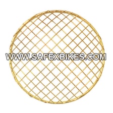 Buy HEAD LIGHT JAALI / GRILL GOLDEN NET TYPE FOR ROYAL ENFIELD BULLET ZADON on  % discount