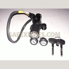 Buy LOCK KIT WITH 2 TRACK KEYS PULSAR 220CC SPARK MINDA on  % discount