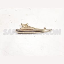 Buy FRONT MUDGUARD FISH HEAVY BRASS WITH POLISH FINISH FOR VESPA OM CLASSIC PARTS on  % discount