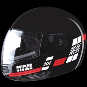 FLIP UP FULL FACE HELMET NINJA D1 DECOR 