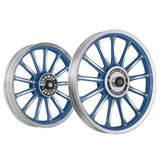 Alloy Wheels Bullet 350 Chrome Colour Royal Enfield Classic 350