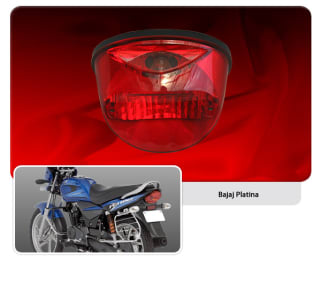 bajaj platina headlight set