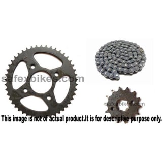 bajaj avenger 150 chain sprocket life