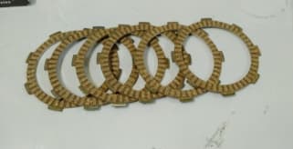 CLUTCH PLATES APACHE RTR 200 4V (6 Pieces SET) ZADON - Main Image