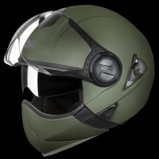 FLIP OFF FULL FACE HELMET DOWNTOWN FULL FACE MILITARY GREEN (600MM