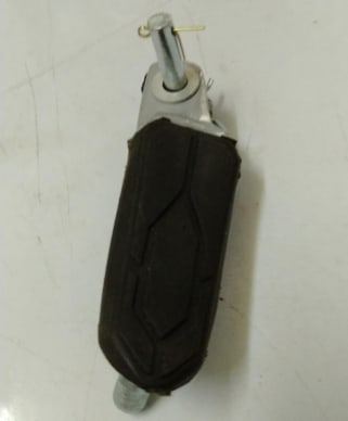 FRONT FOOTREST ASSY SET PULSAR 200NS (ALUMINIUM) ZADON- Motorcycle