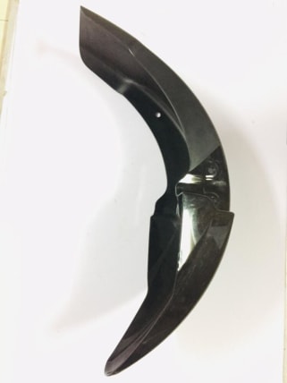 FENDER FRONT BLACK JIVE U143 SPORT TVSGP- Motorcycle Parts For TVS