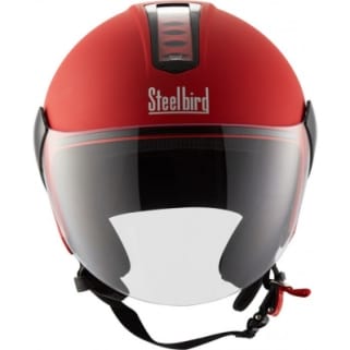 steelbird open face helmet