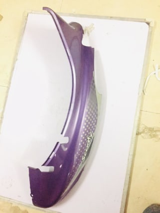 SIDE PANEL RIGHT SIDE PINK SCOOTY PEP TVSGP- Motorcycle Parts For