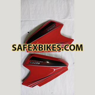 SIDE PANEL SET SHINE (SPORTS RED) ZADON- Motorcycle Parts For