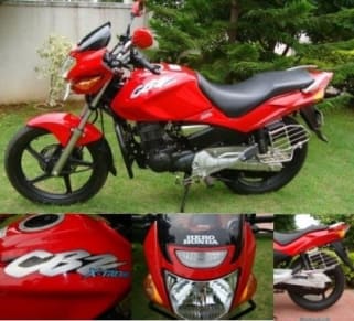 hero honda cbz xtreme petrol tank price