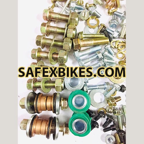 CHASSIS NUT BOLT KIT KINETIC DX ZADON- Motorcycle Parts For