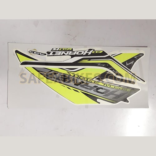 Complete Sticker Kit Cb Hornet 160r Abs Black Green Zadon Motorcycle Parts For Honda Cb Hornet 160r Abs