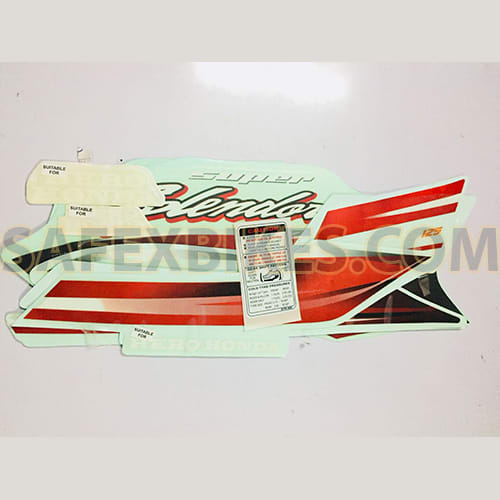 hero honda splendor sticker kit