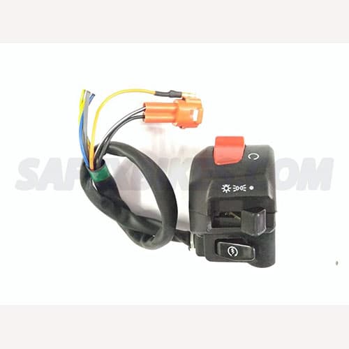 COMBINATION SWITCH LH APACHE RTR ES UNO MINDA- Motorcycle Parts