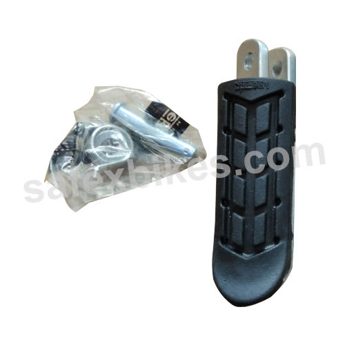 FRONT FOOTREST ASSY SET APACHE RTR (ALUMINIUM) ZADON Motorcycle Parts