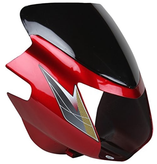 tvs sport bike headlight visor price