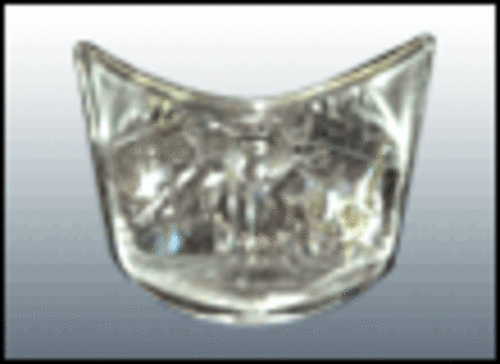 bajaj ct 100 headlight glass