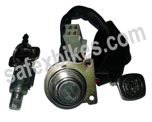 Yamaha Rx100 Key IGNITION LOCK KIT RX 100 (SET OF 3) SWISS- Motorcycle Parts For Yamaha ...