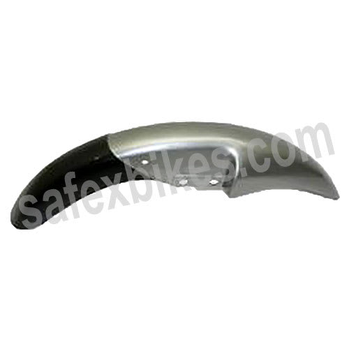 FRONT MUDGUARD CT100 OE WITH CLAMP- Motorcycle Parts For Bajaj