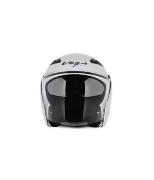 Vega Open Face Helmet - Eclipse (White 