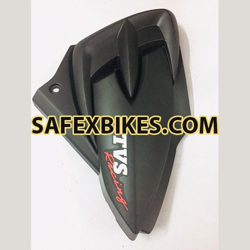 COVER FRAME LEFT WITH STICKER NEW BLACK APACHE RTR 160CC TVSGP