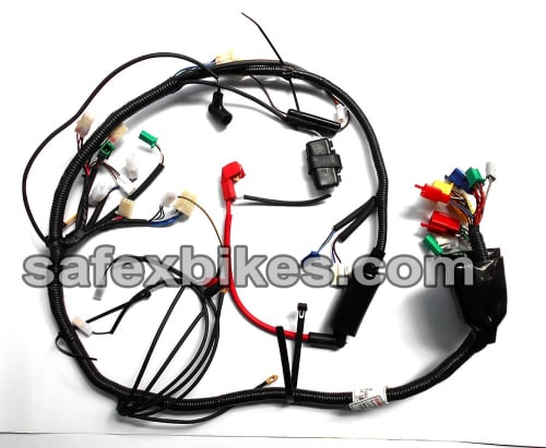 WIRING HARNESS DISCOVER DTSI 125CC ES (2010 TO 2011 MODEL) SWISS- Motorcycle Parts For Bajaj DISCOVER 125CC Honda Motorcycles 100Cc Safexbikes
