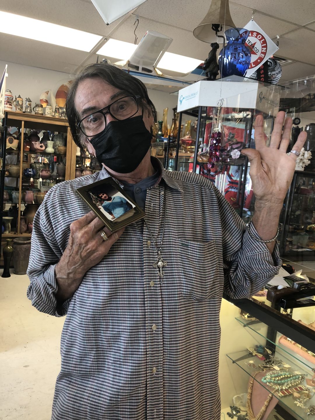 Donald Jobe inside Todburn Antiques at its Fruitville Road Sarasota location.