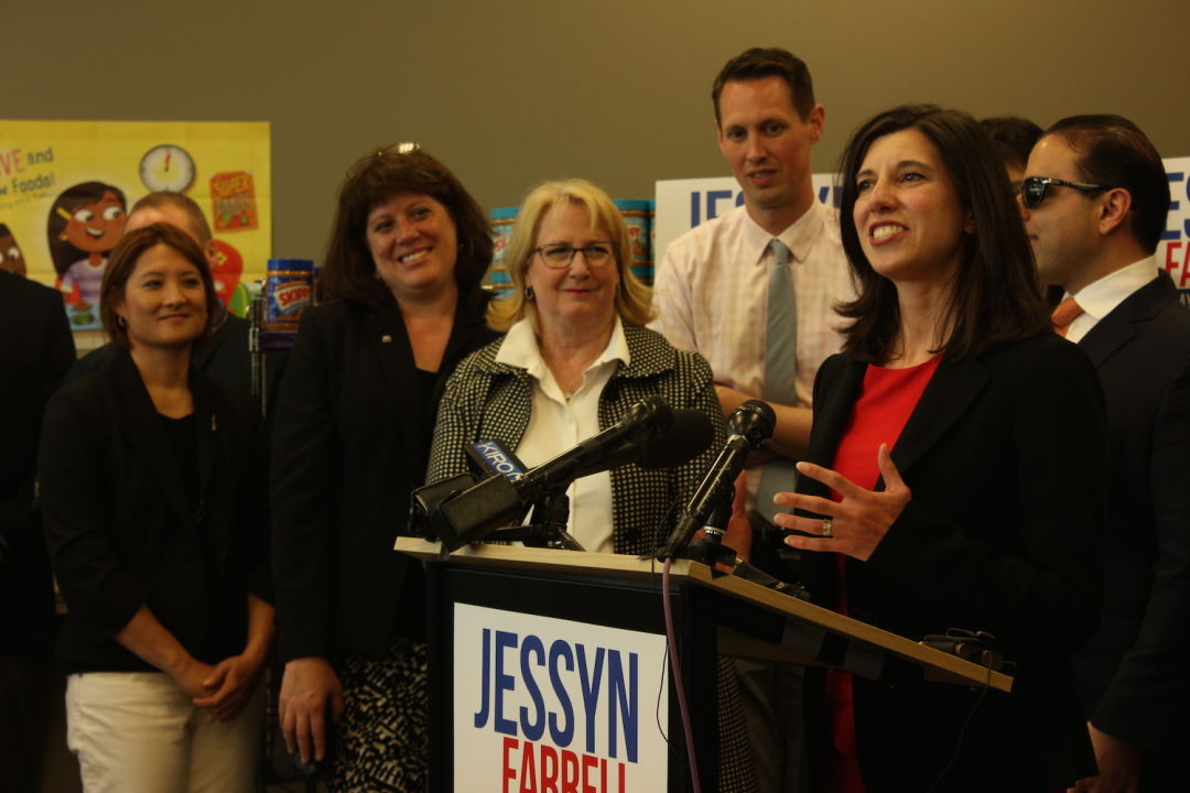 Jessyn farrell resigns state legislator 053117 u district food bank zjcw2q