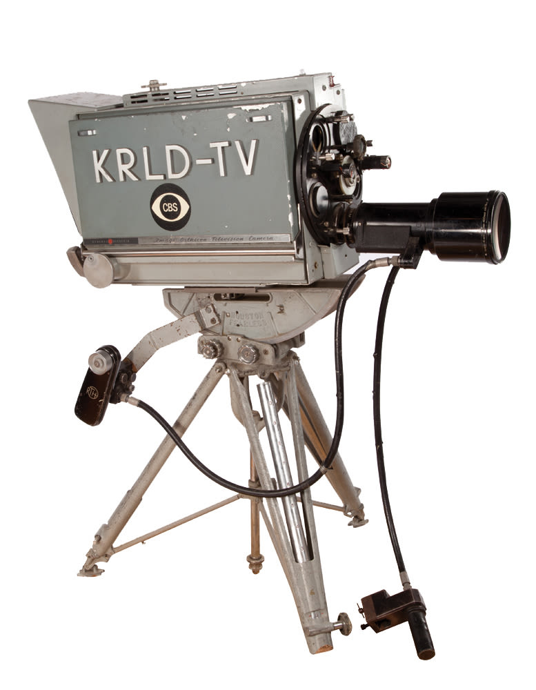 Cbs news camera krld tv dallas qub3sn