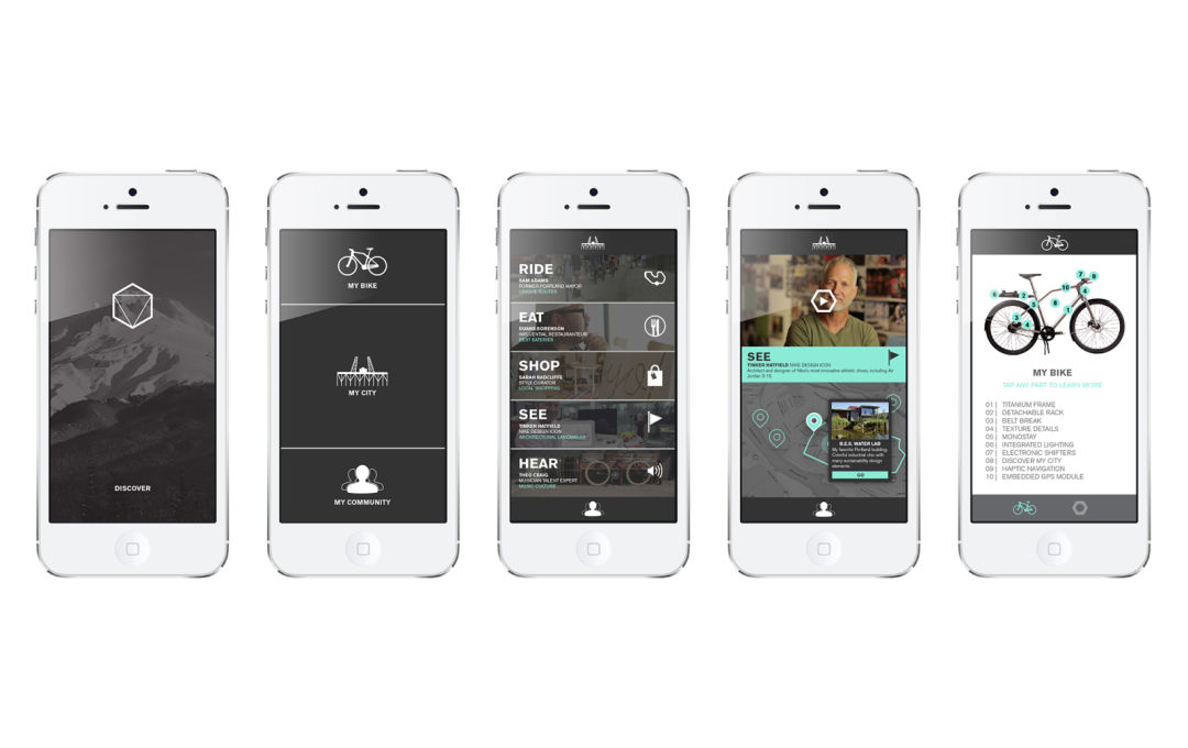 Pdx solid discover my city smartphone app with haptic handlebar navigation tjatpg