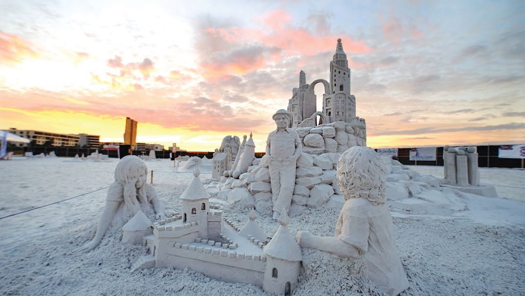 The Siesta Key Crystal Classic Sand Sculpting Competition Returns in