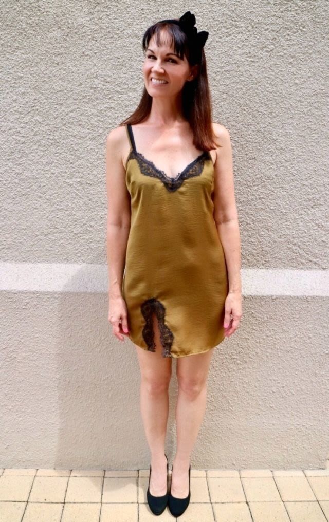 a slip on dress