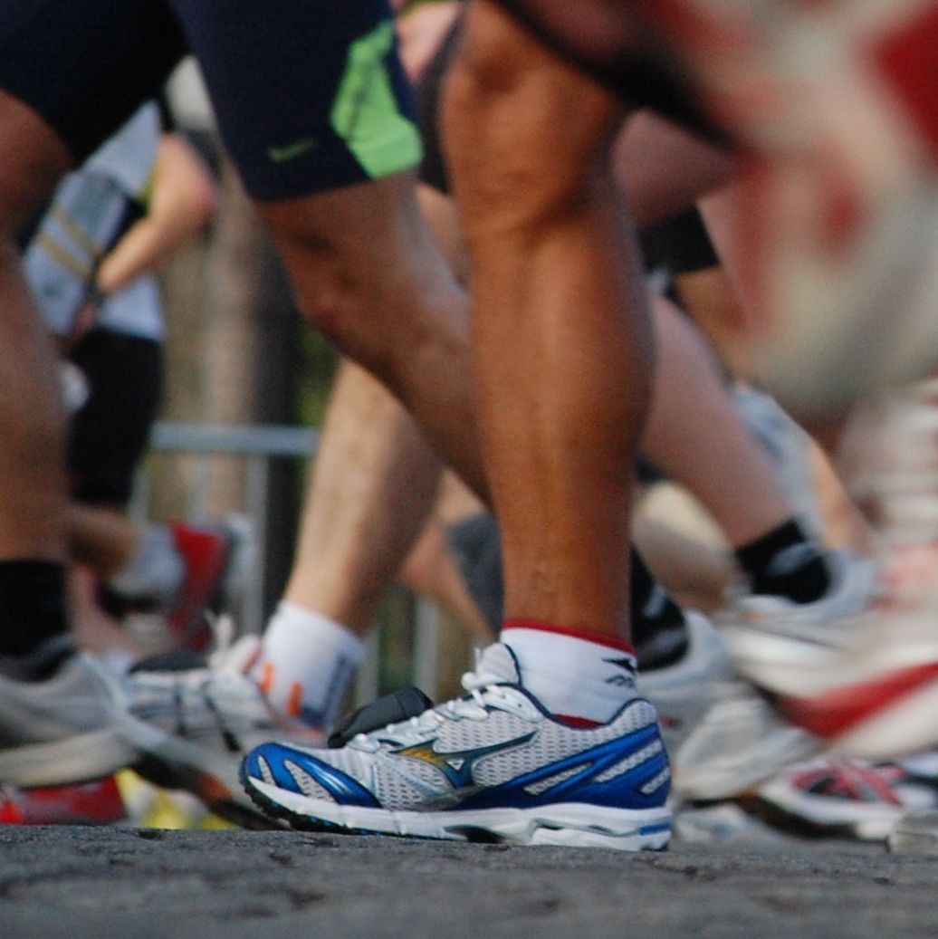 The process is running. On running.