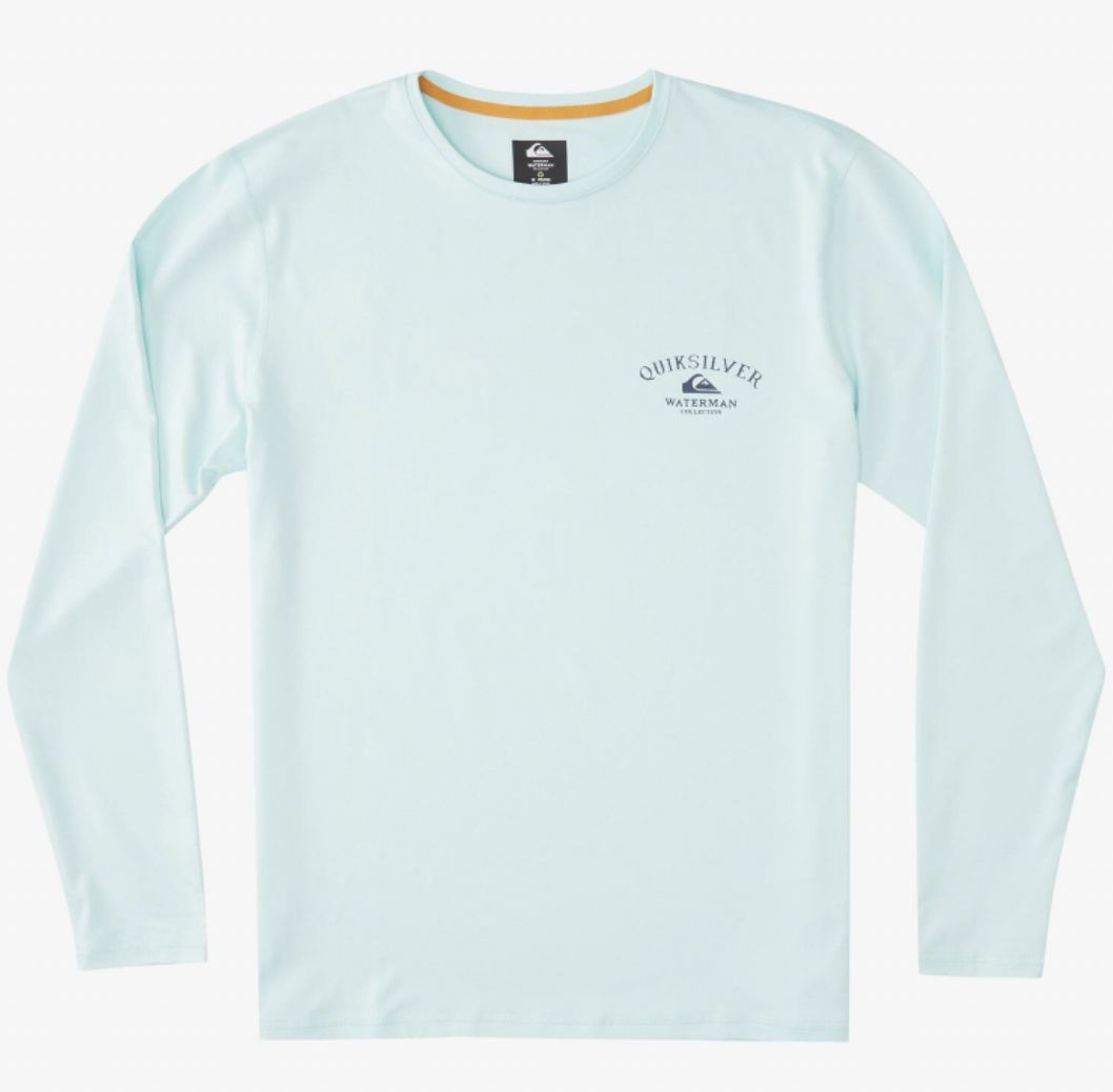 Quiksilver Waterman Men's Captain's Chair Rash Guard.