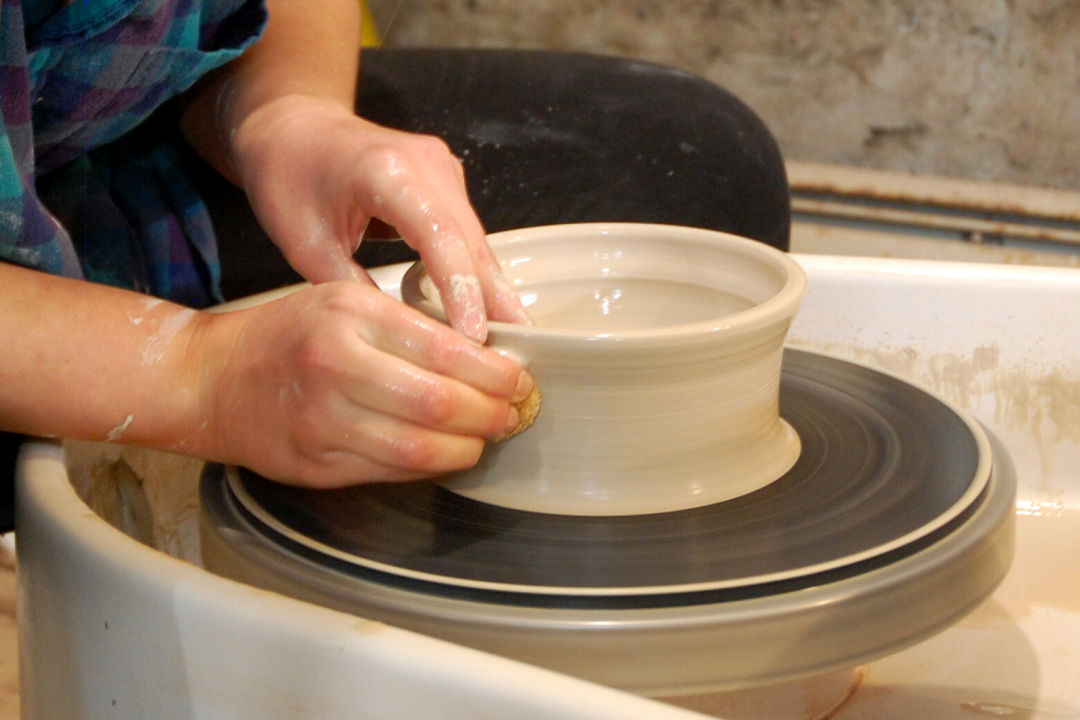 Pottery Wheel & Clay Hand building, Tuesdays, starts September 19th