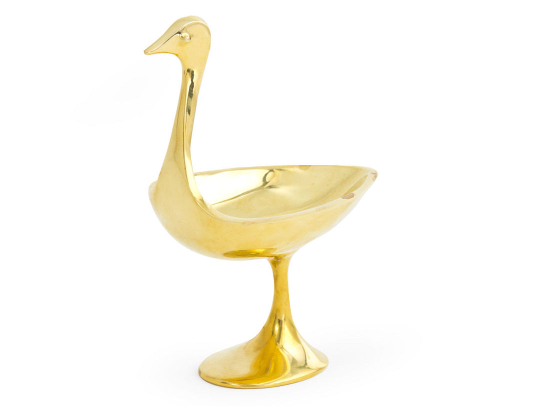 Brass bowl bird s nss6hs