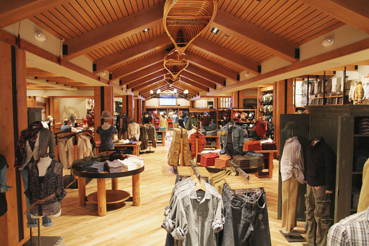 New: Eddie Bauer Flagship Store