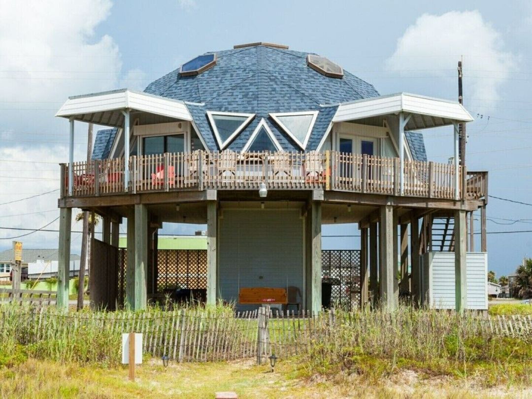 This Dome Might Be the Coolest Beach Rental on Galveston Houstonia