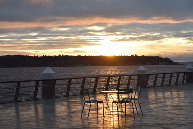 Pier 62 sunset