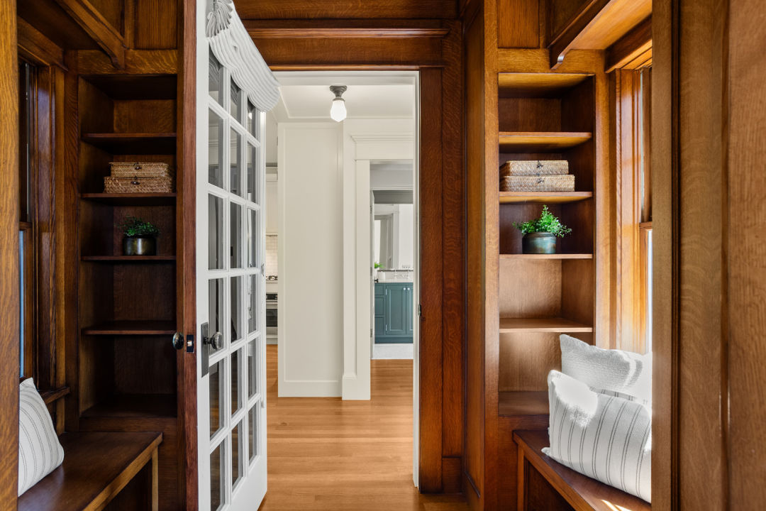 Portland Heights Emil Schacht craftsman interior door