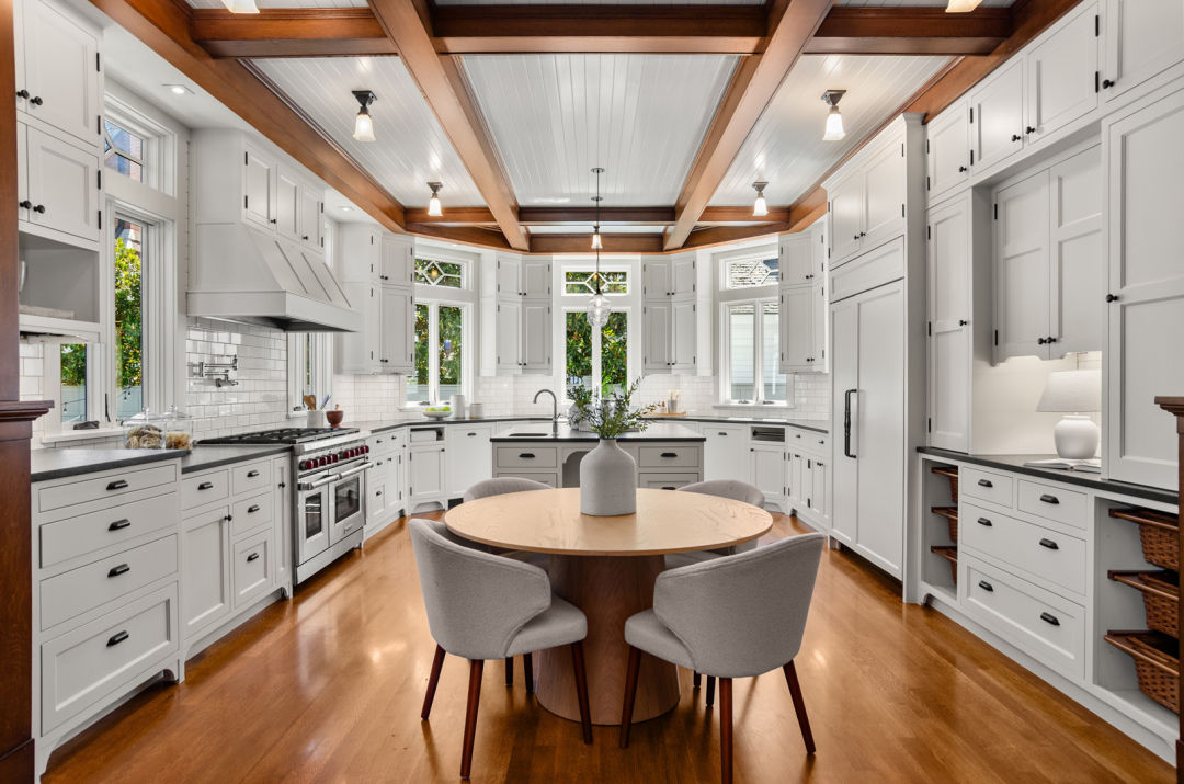 The kitchen of the Emil Schact house in Portland Heights.