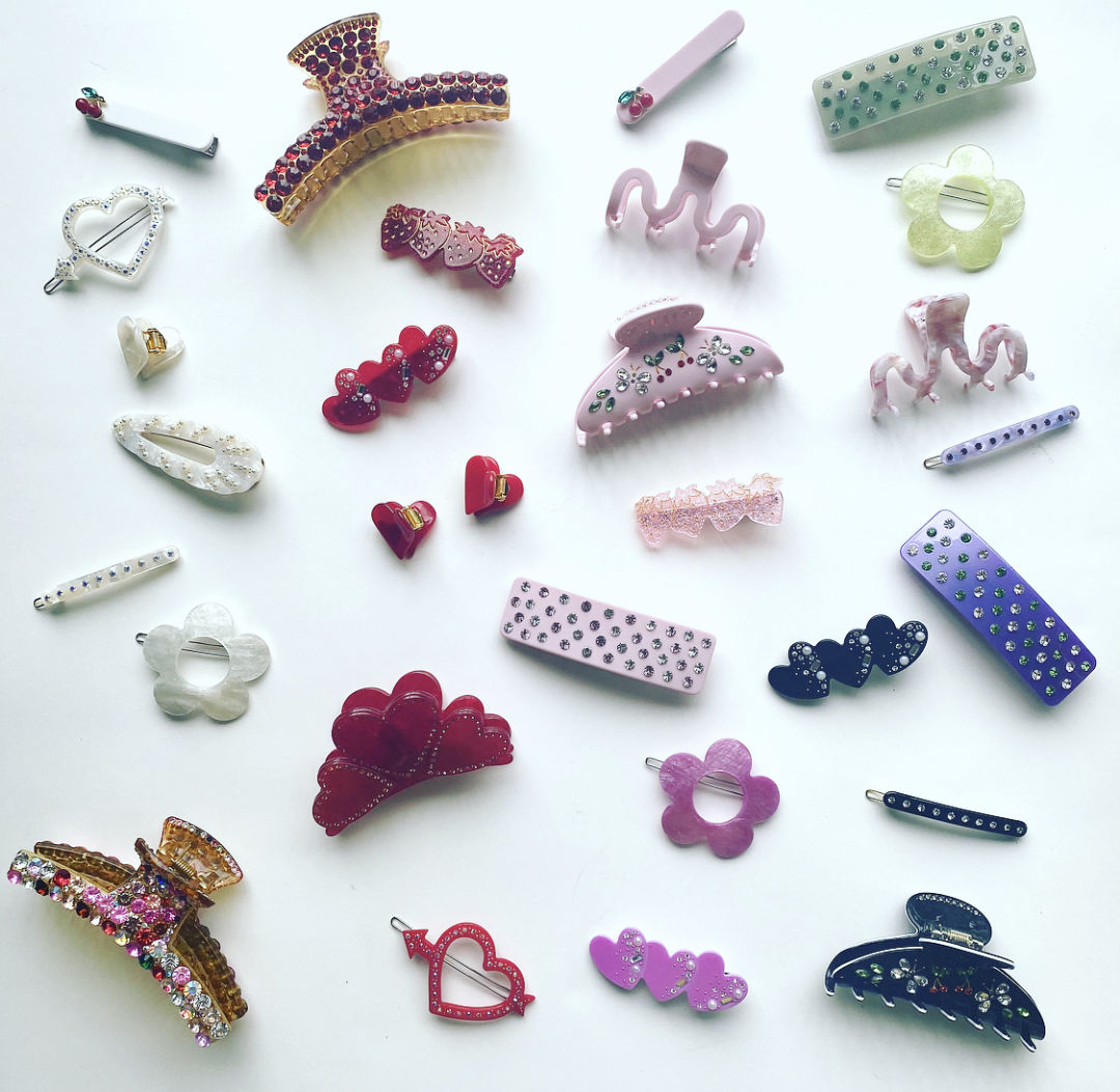 Sparkle Diva hair clips